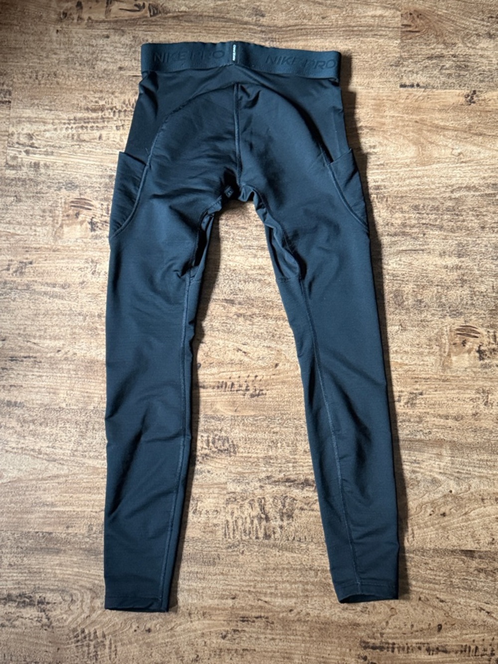 Nike Men’s ' Black Dri-FIT Training Tights - Picture 3 of 5